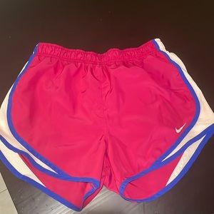 Pink & Blue Nike shorts